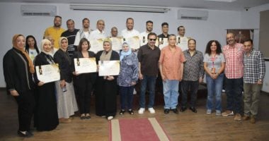 اختتام ورشة الإلقاء في المهرجان القومي للمسرح بعروض تطبيقية وتوزيع الشهادات
