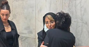 إيناس جوهر وشهيرة ومنة تيسير يشاركن في واجب العزاء لشقيق الإعلامية سهير شلبي