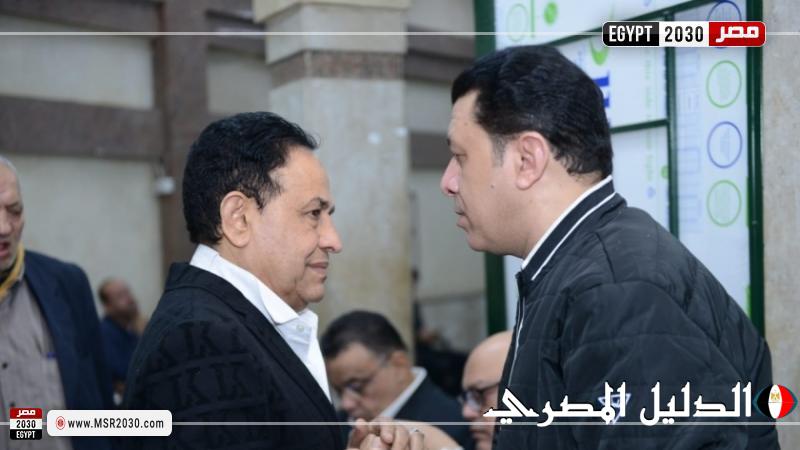 مجلس نقابة الموسيقيين برئاسة مصطفى كامل في عزاء عادل الفار