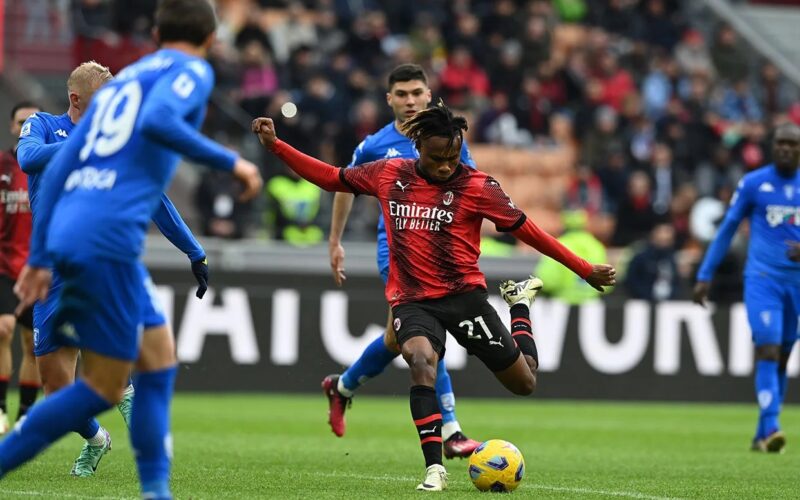 مشاهدة بث مباشر مباراة ميلان وإمبولي في الدوري الإيطالي