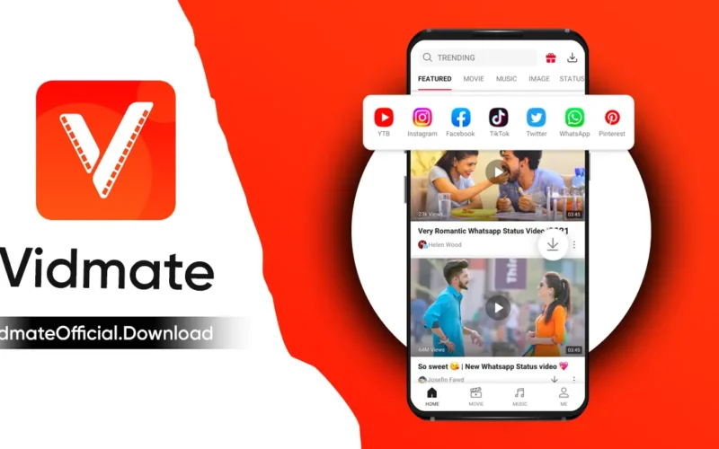 تنزيل تطبيق VidMate على الهاتف لتحميل الفيديوهات وتحويلها إلى MP3