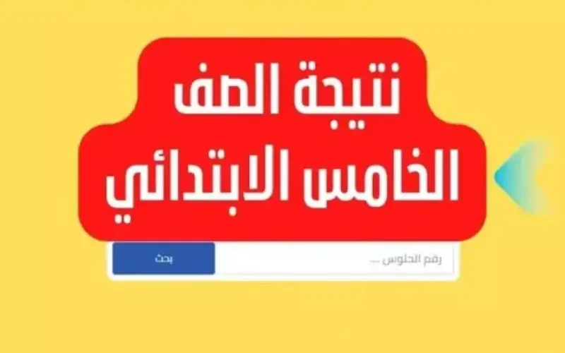 ”مليون مبروك للناجحين”.. نتيجة الصف الخامس الابتدائي برقم الجلوس عبر بوابة التعليم الأساسي