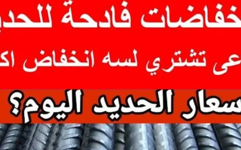 سعر طن حديد عز اليوم.. انخفاض اسعار الحديد اليوم الاثنين في مختلف الشركات والمصانع