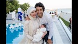 أحمد حجازي وزوجته