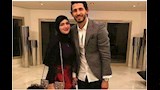 أحمد حجازي وزوجته