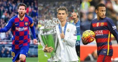 رونالدو يتصدر قائمة صانعي الأهداف في دوري الأبطال وميسي في المركز الثالث