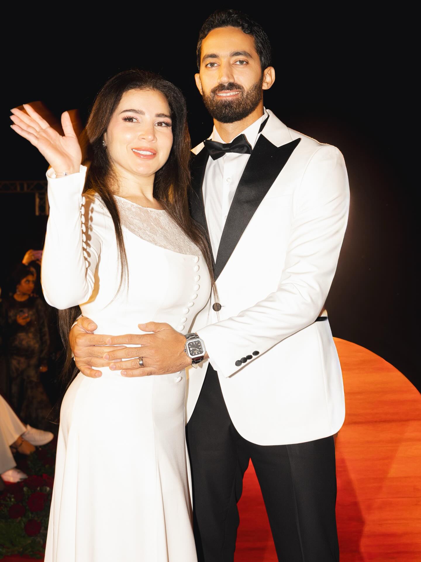 الفنانة مي عز الدين واحمد تيمور الفنانة مي عز الدين واحمد تيمور