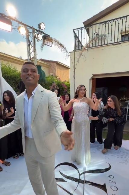 الفنان احمد ماجد من حفل زواجه